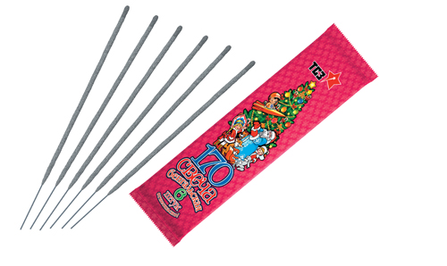  Бенгальские свечи 6 шт 170 мм в пакете  в Уфе