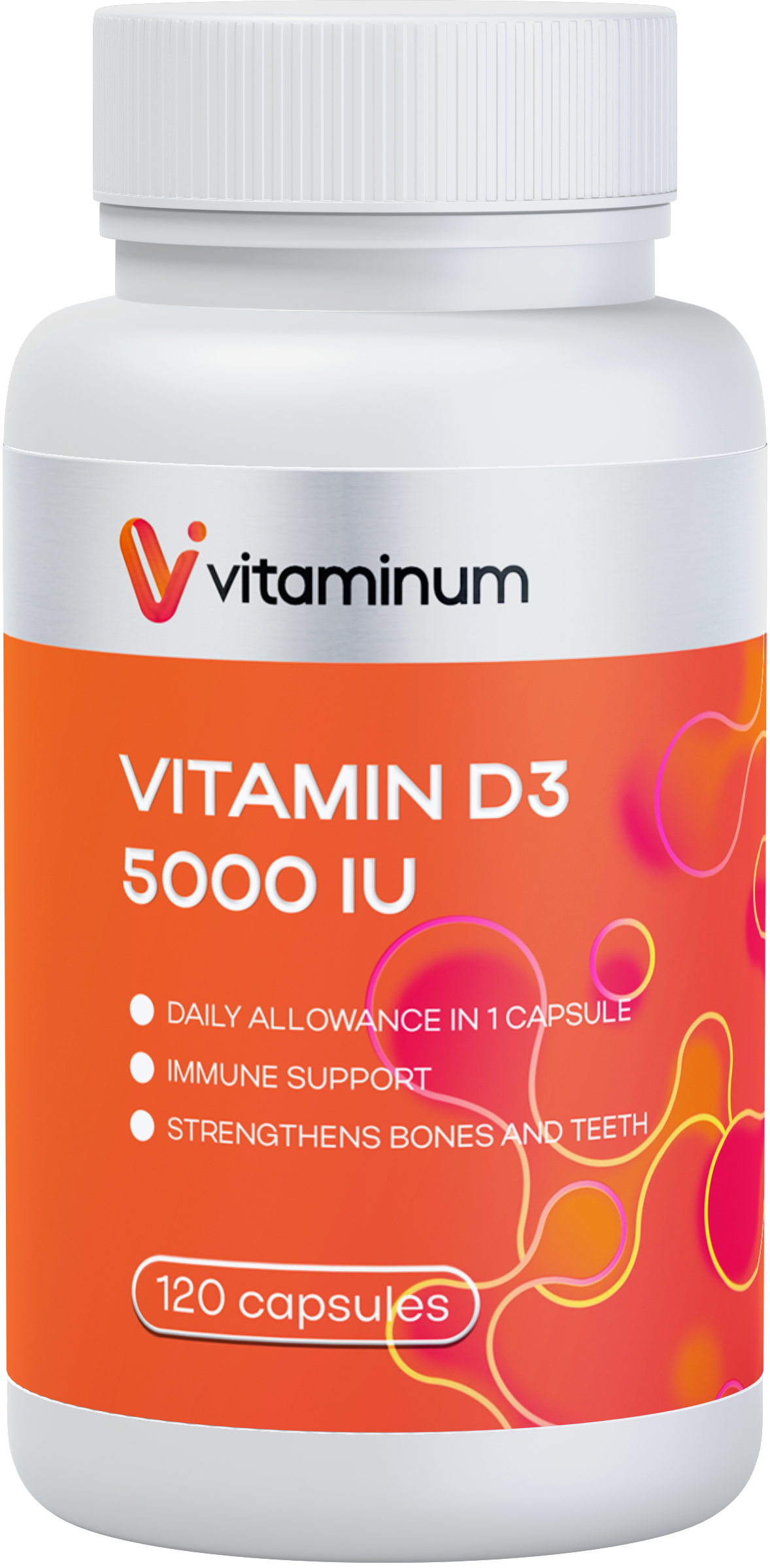  Vitaminum ВИТАМИН Д3 (5000 МЕ) 120 капсул 260 мг  в Уфе